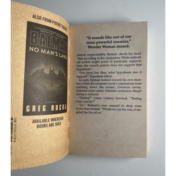 Batman : The Stone King by Alan Grant | 2001, Mass Market - Picture 7 of 9